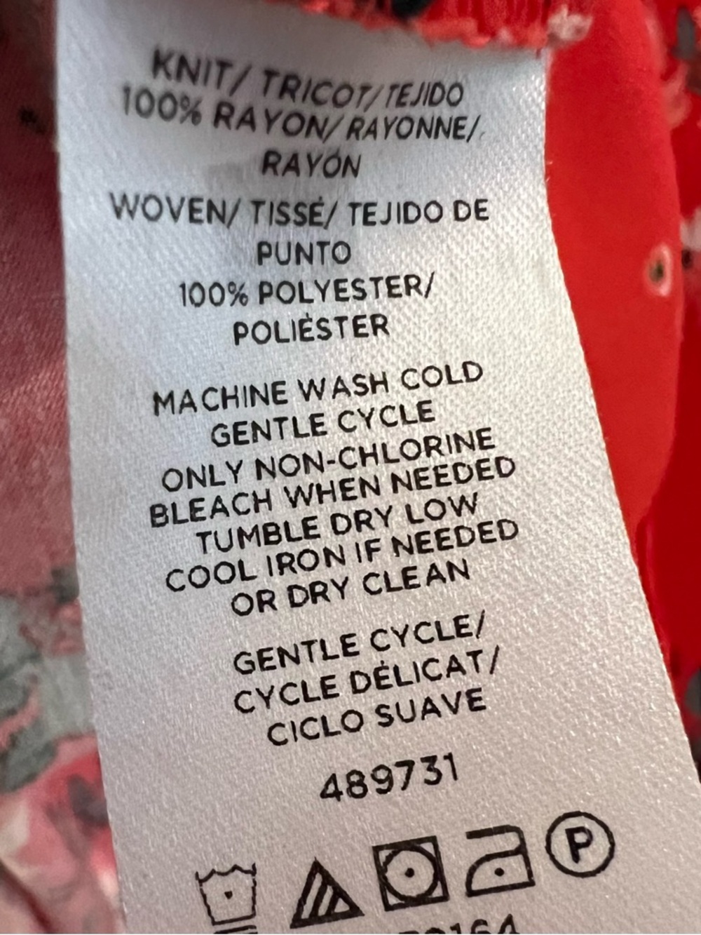 LOFT Women’s Red Floral Sleeveless Blouse - Like New - Picture 11 of 11